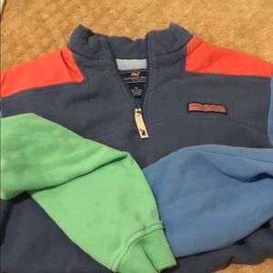 *mens* VV multi colored shepshirt